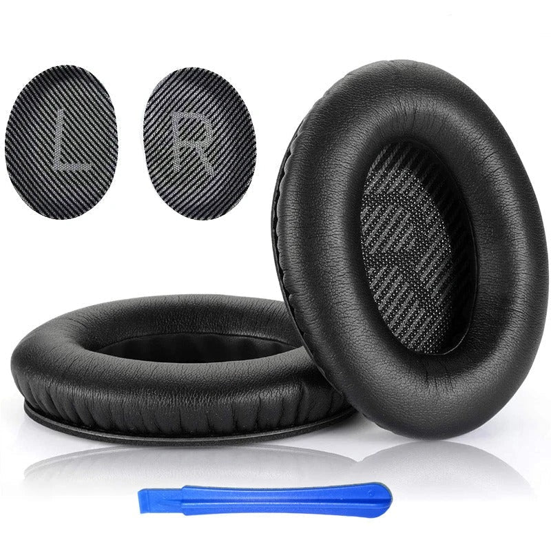 Bose QC35 QC35 II Ohrpolster Ersatz – neue Ear Pads für besseren Komfort und stärkere Noise Cancelling Leistung